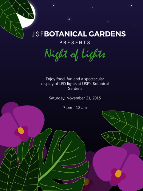 Botanical Gardens Flyer