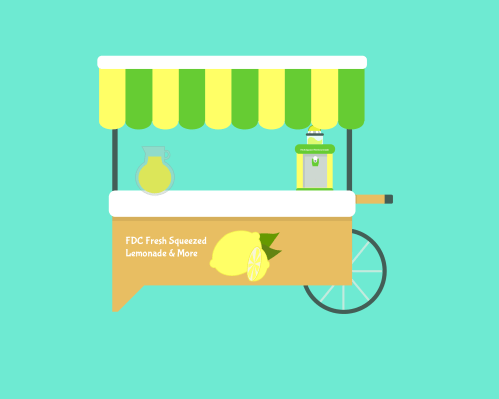 FDC Juice Cart Lemonade